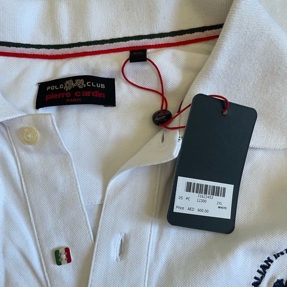 Men's polo shirt, brand, new, unused polo club, Pierre, Cardin 2X - Picture 7 of 7